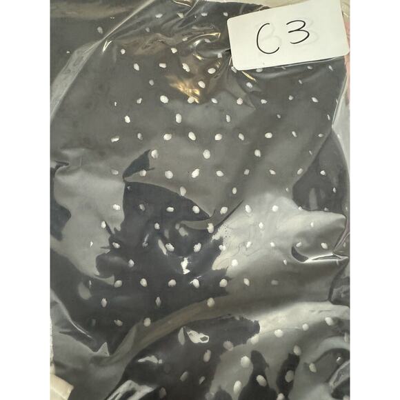 Rene Pontier NY Paris black midi flare skirt Boho Style Vintage Sz 8 - Picture 11 of 11